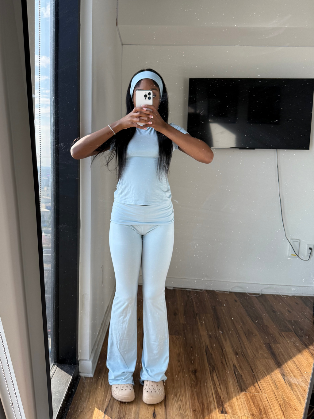 'FORGET ME NOT' SHORT SLEEVE SET