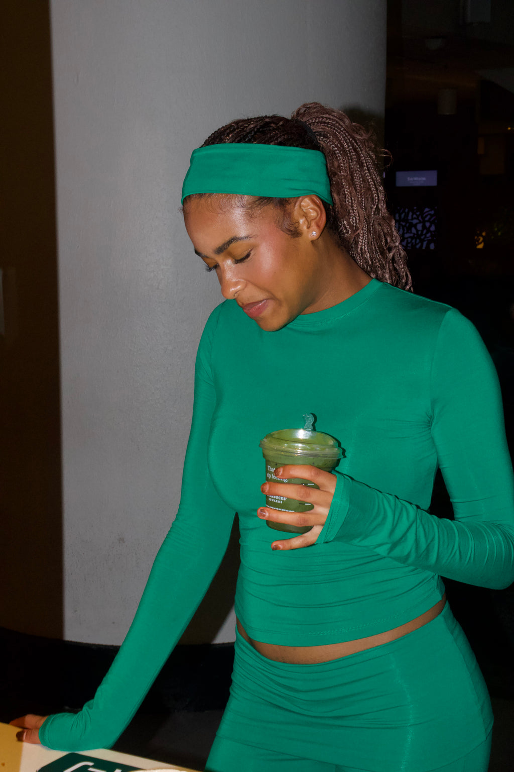 YOGA LOUNGE SET 'MATCHA'